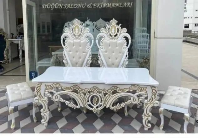Ankara Siteler Gelin Damat Nikah Masası İmalatı